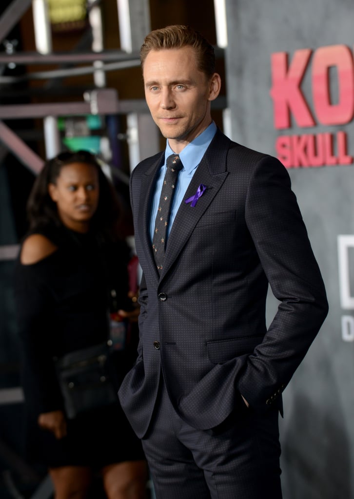 Tom Hiddleston at LA Premiere of Kong: Skull Island