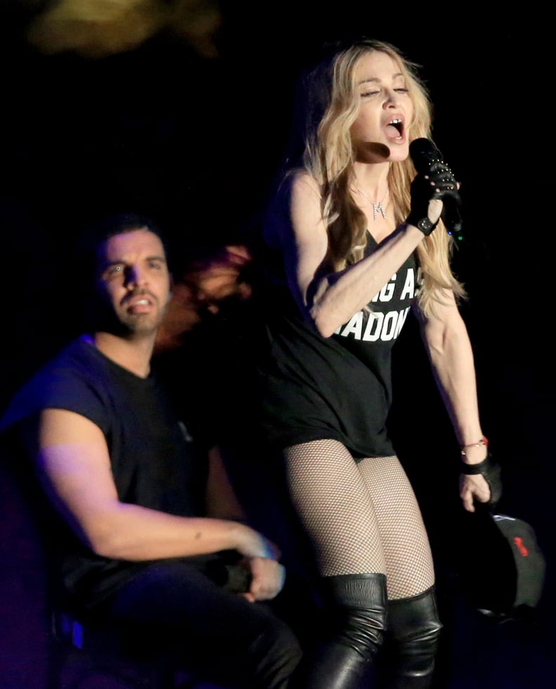 Madonna and Drake's Coachella Makeout