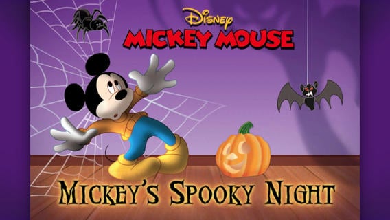 Mickey's Spooky Night Puzzle Book
