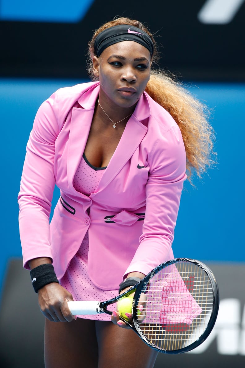 Only Serena Williams Could Pull Off a Blazer at the 2014 Australian Open
