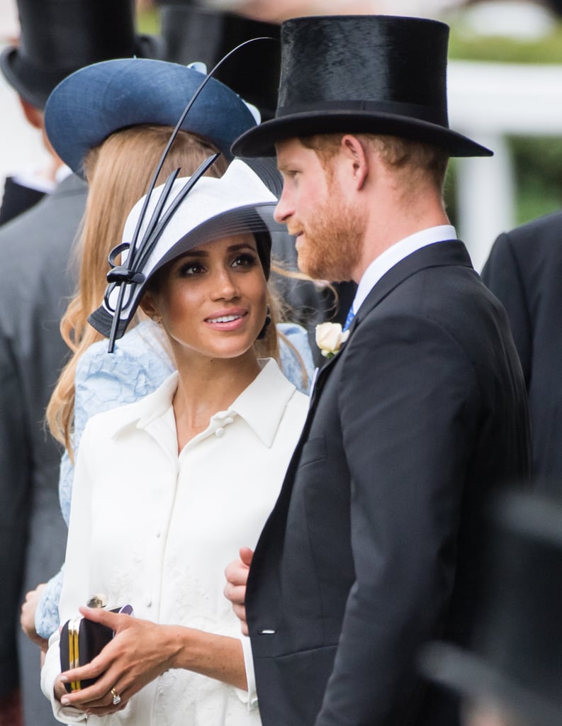 Meghan Markle Looking at Prince Harry 2018