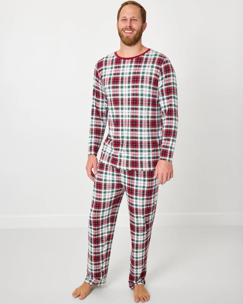 Little Sleepies Holly Plaid Men's Pajama Top