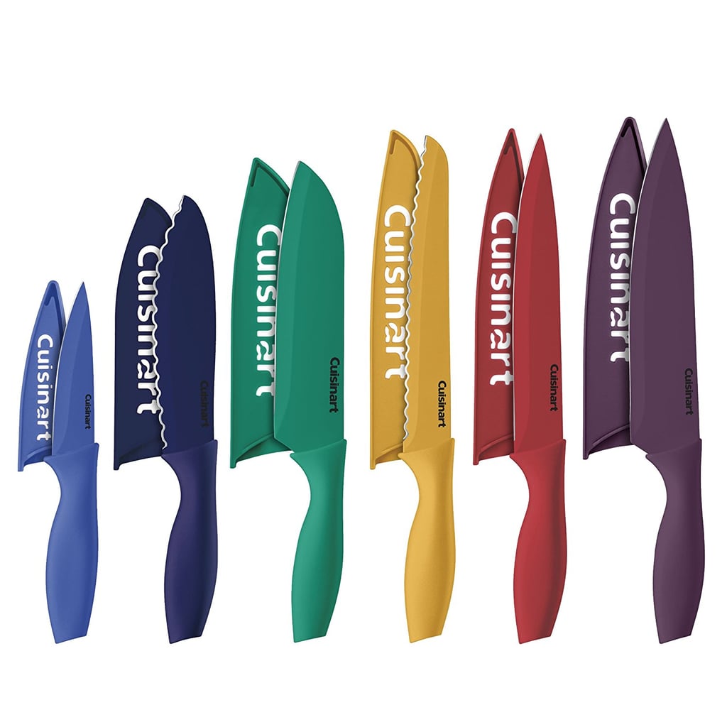 Cuisinart 12 Piece Color Knife Set With Blade Guards