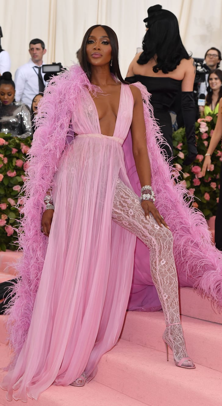 Naomi Campbell at the 2019 Met Gala Met Gala Red Carpet Dresses 2019