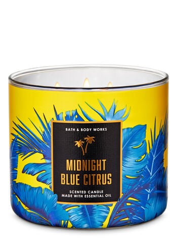 Midnight Blue Citrus 3-Wick Candle