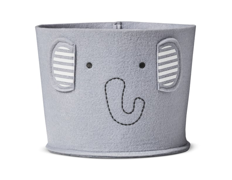 Cloud Island Felt Storage Bin Small Elephant