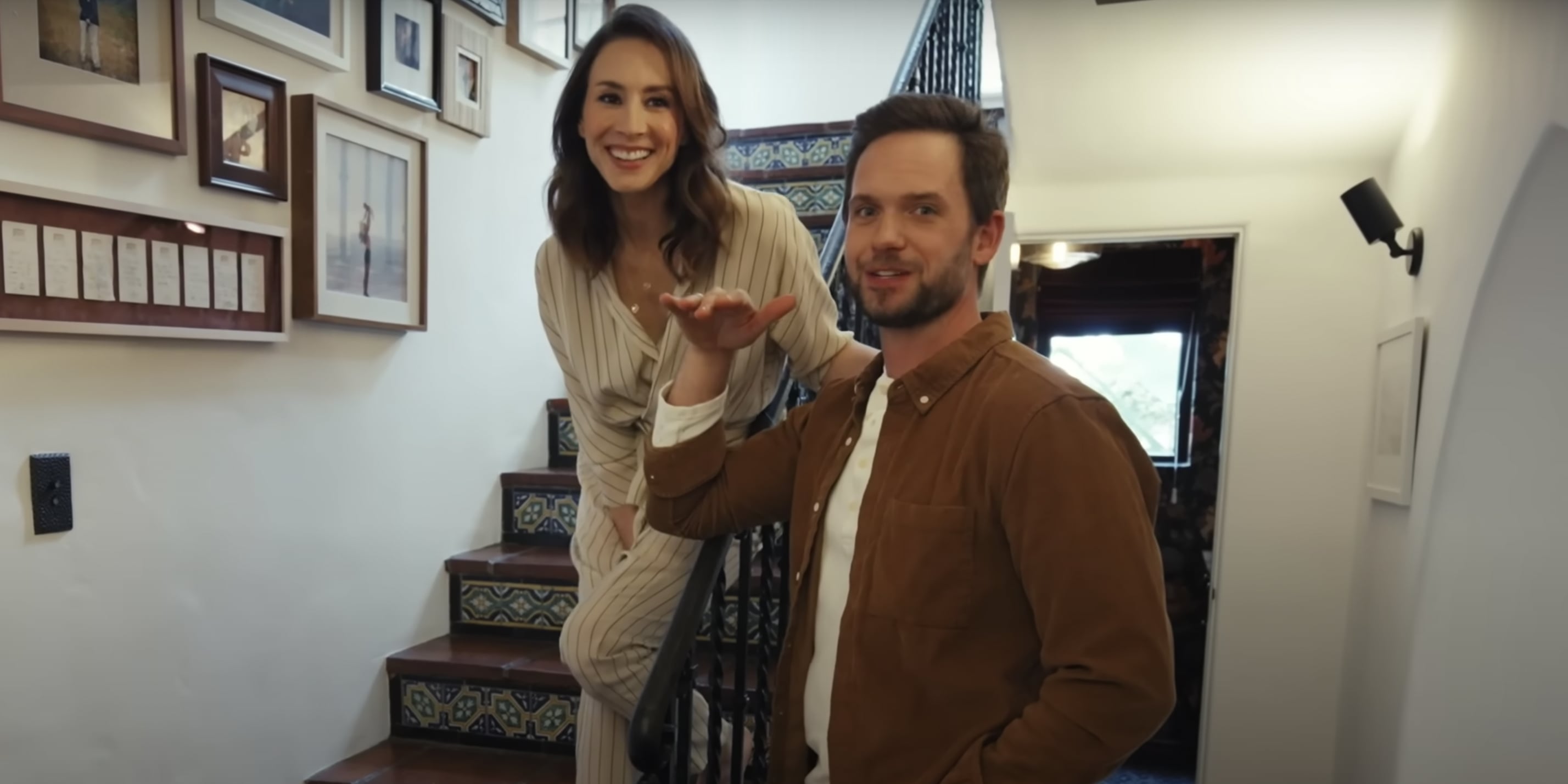 Watch Troian Bellisario and Patrick J. Adams's Home Tour - Vimarsana News