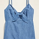 Chambray Tie-Front Cami