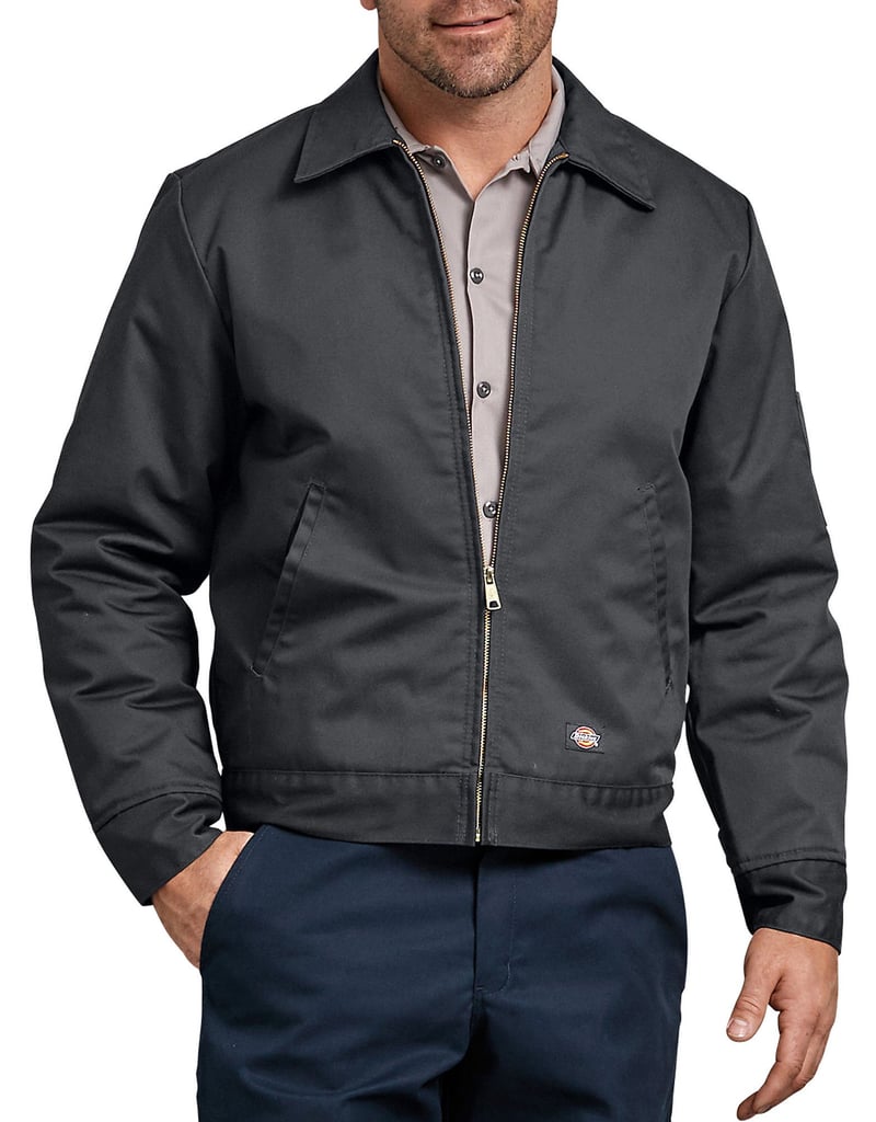 Dickies Lined Eisenhower Jacket in Charcoal Gray ($43)