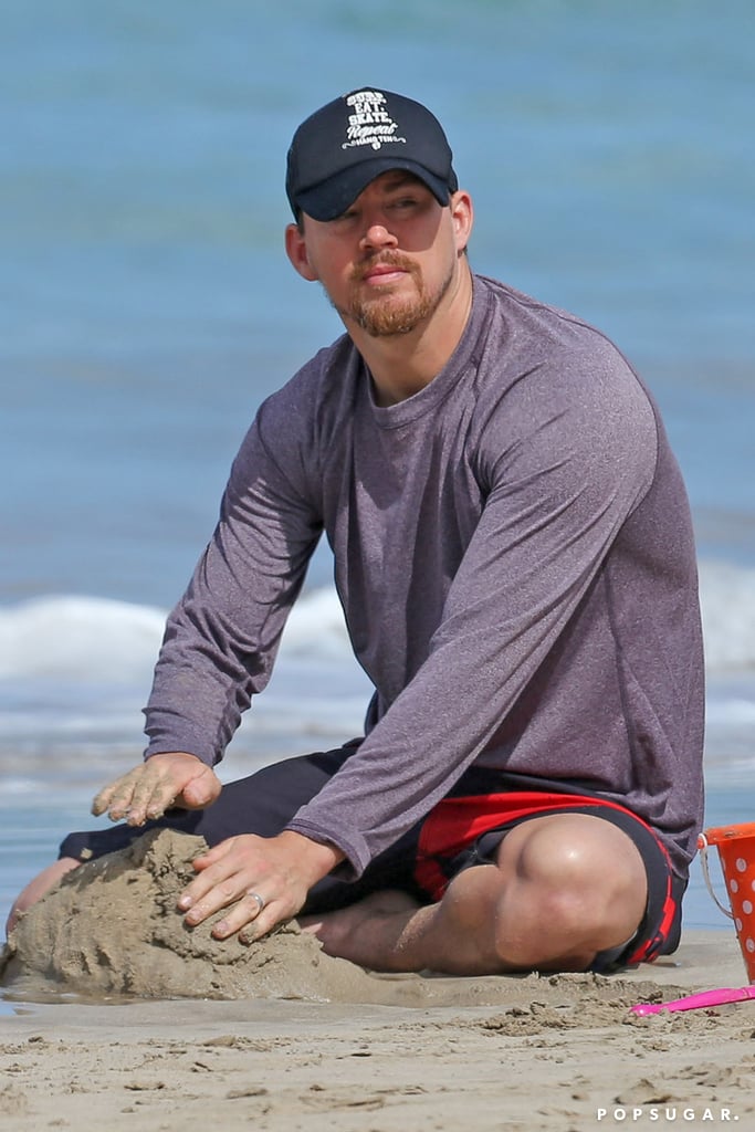 Channing Tatum and Jenna Dewan on the Beach in Hawaii 2017