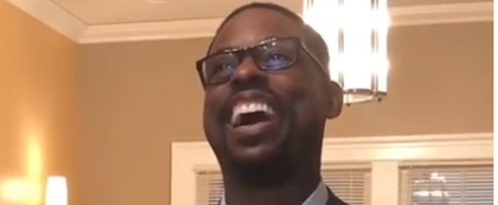 Sterling K. Brown Laughing Instagram Video