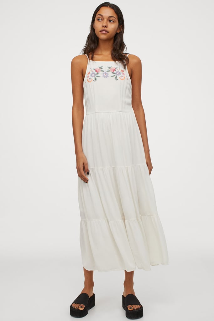 H&M Embroidered Dress