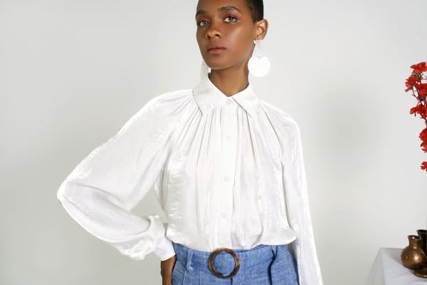 Billow Sleeve Blouse