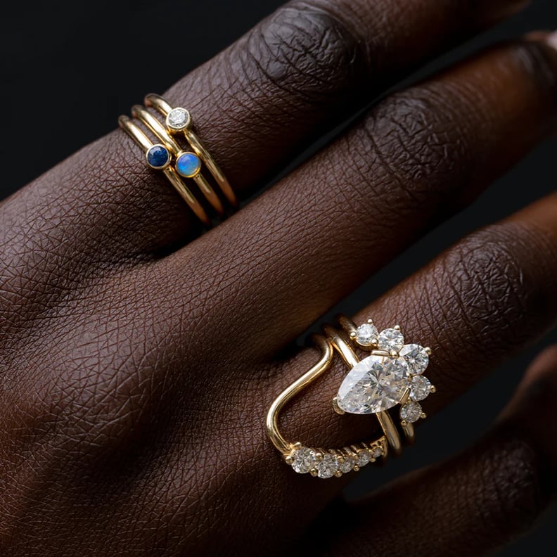 Popular Wedding Band Styles and How to Build Your Ring Stack | POPSUGAR ...
