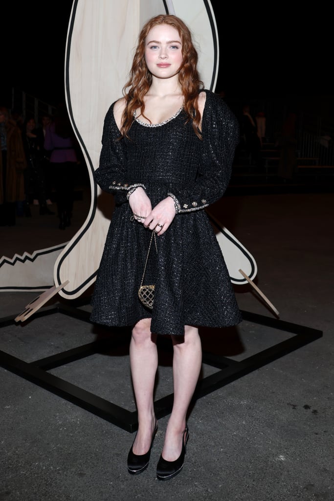 Sadie Sink at the Chanel Haute Couture Spring/Summer 2023 Show