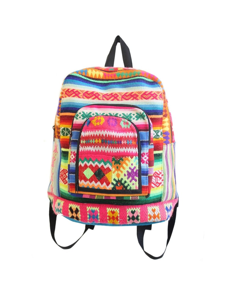 Handmade Woven Backpack Handmade Woven Backpack