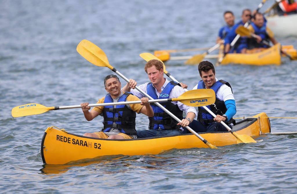 Prince Harry at the World Cup in Brazil