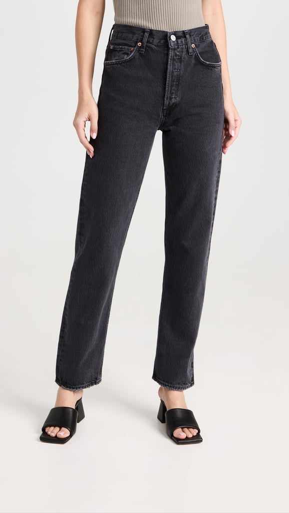 AGOLDE 90s Pinch Waist High Rise Straight Jeans