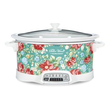 Pioneer Woman 7 Quart Programmable Slow Cooker Vintage Floral