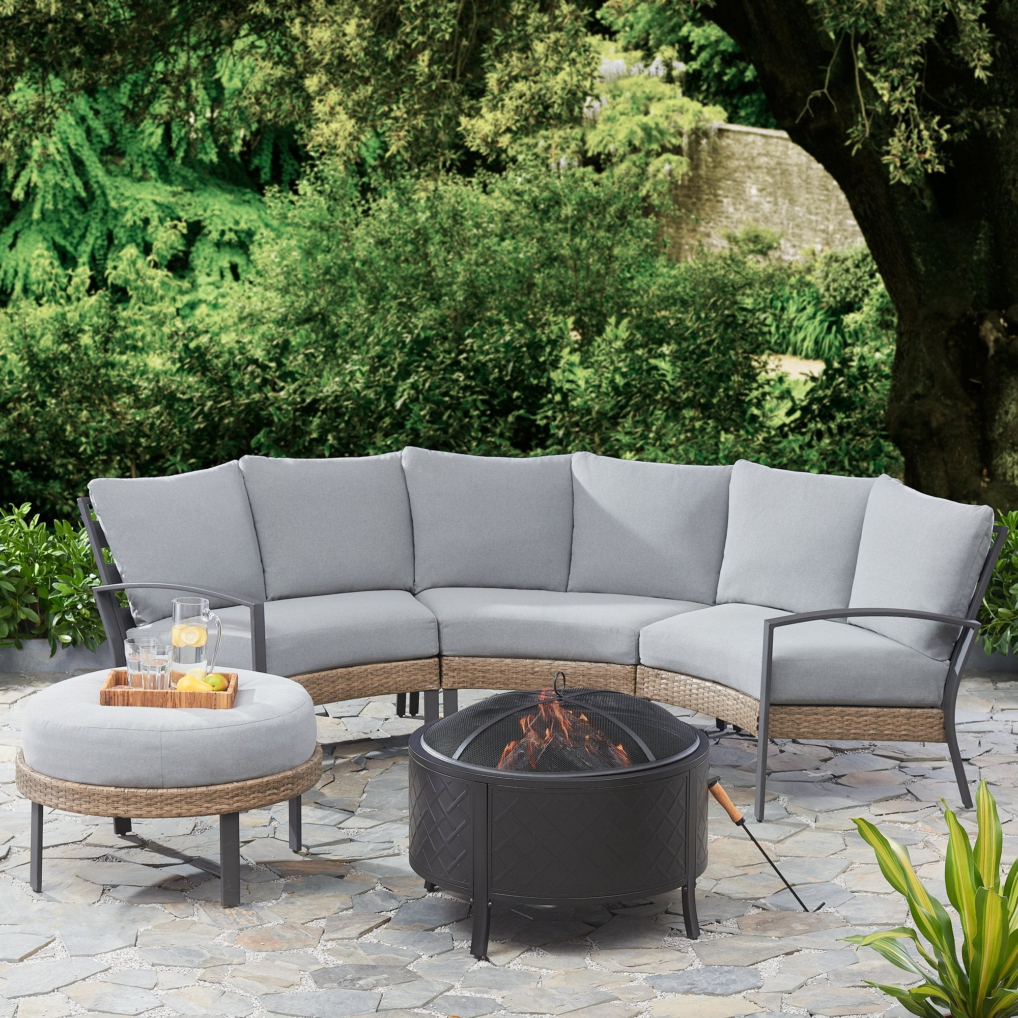 Mainstays clearance outdoor sectional