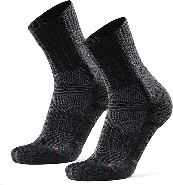 DANISH ENDURANCE 3 Pack Running Socks for Long Distances, Quarter, Men &  Women