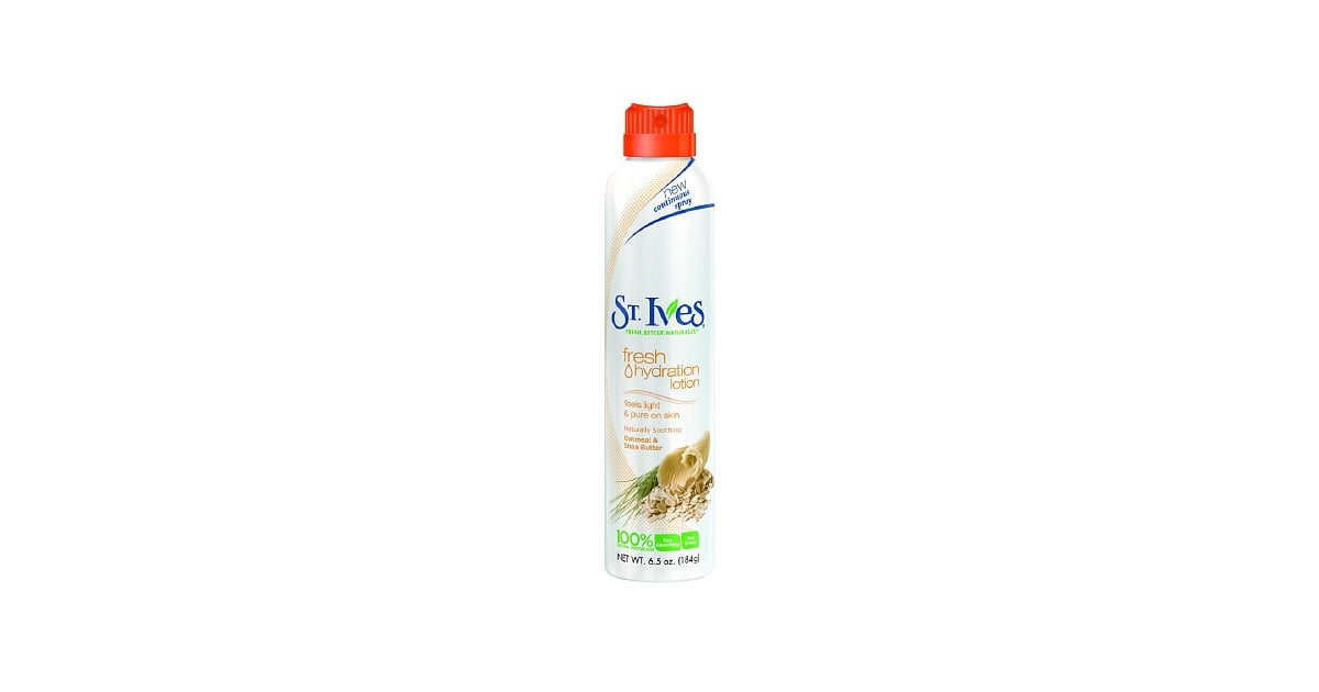 St. Ives Lotion Spray Best Beauty Products For January 2014
