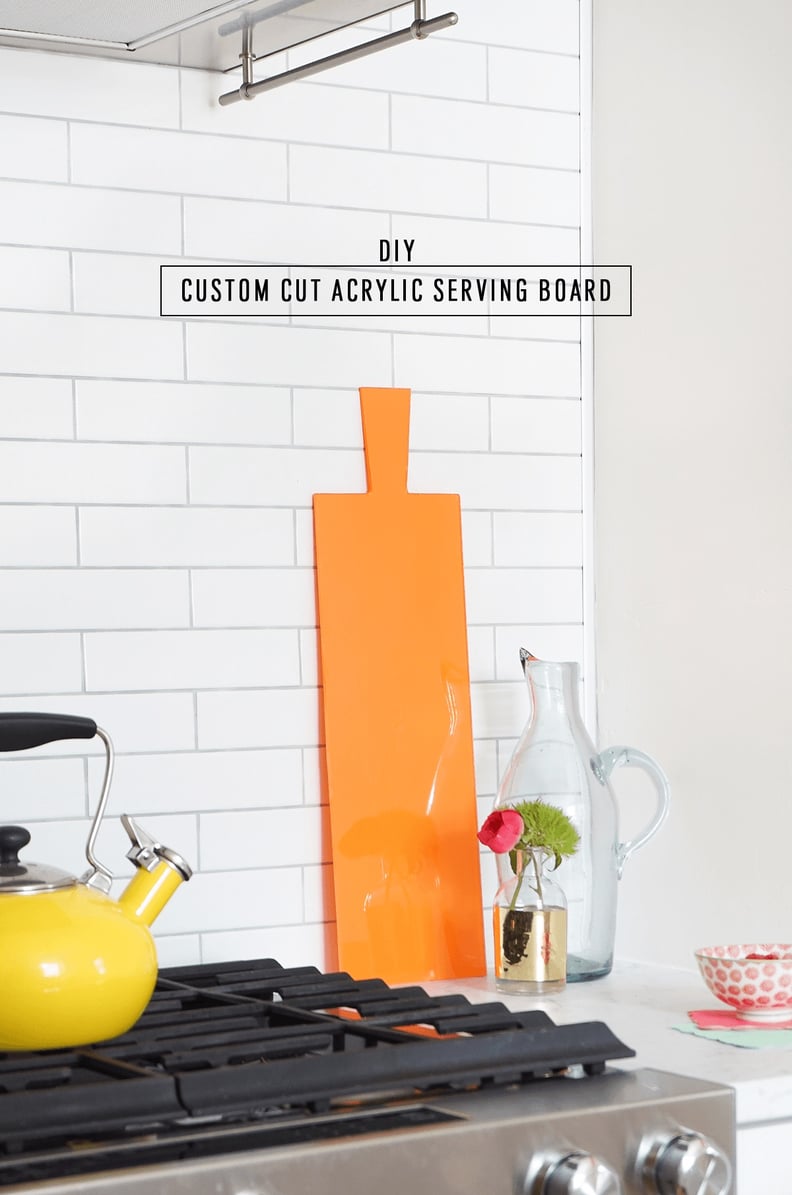 DIY Acrylic Serving Board