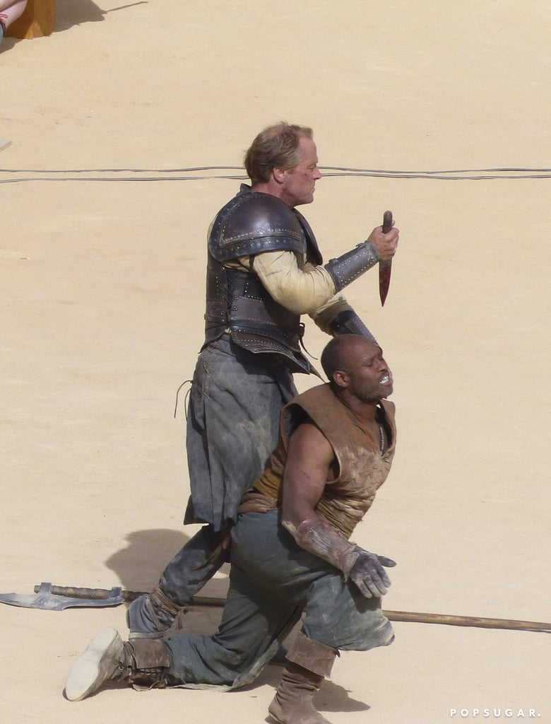 Jorah (Iain Glen) is back and ready to strike.