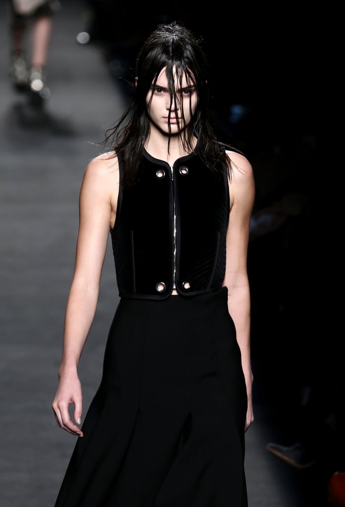 Kendall Jenner hit the runway.
