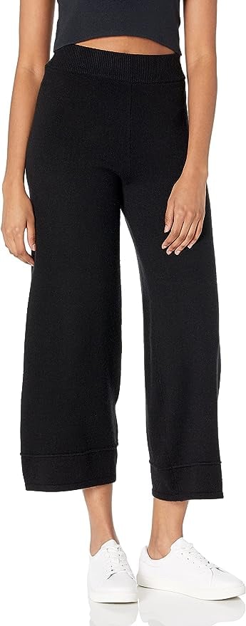 Amazon The Drop Bernadette Pull-On Loose-Fit Cropped Sweater Pant