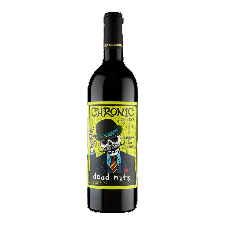 Chronic Cellars Dead Nuts Halloween-Themed Wine