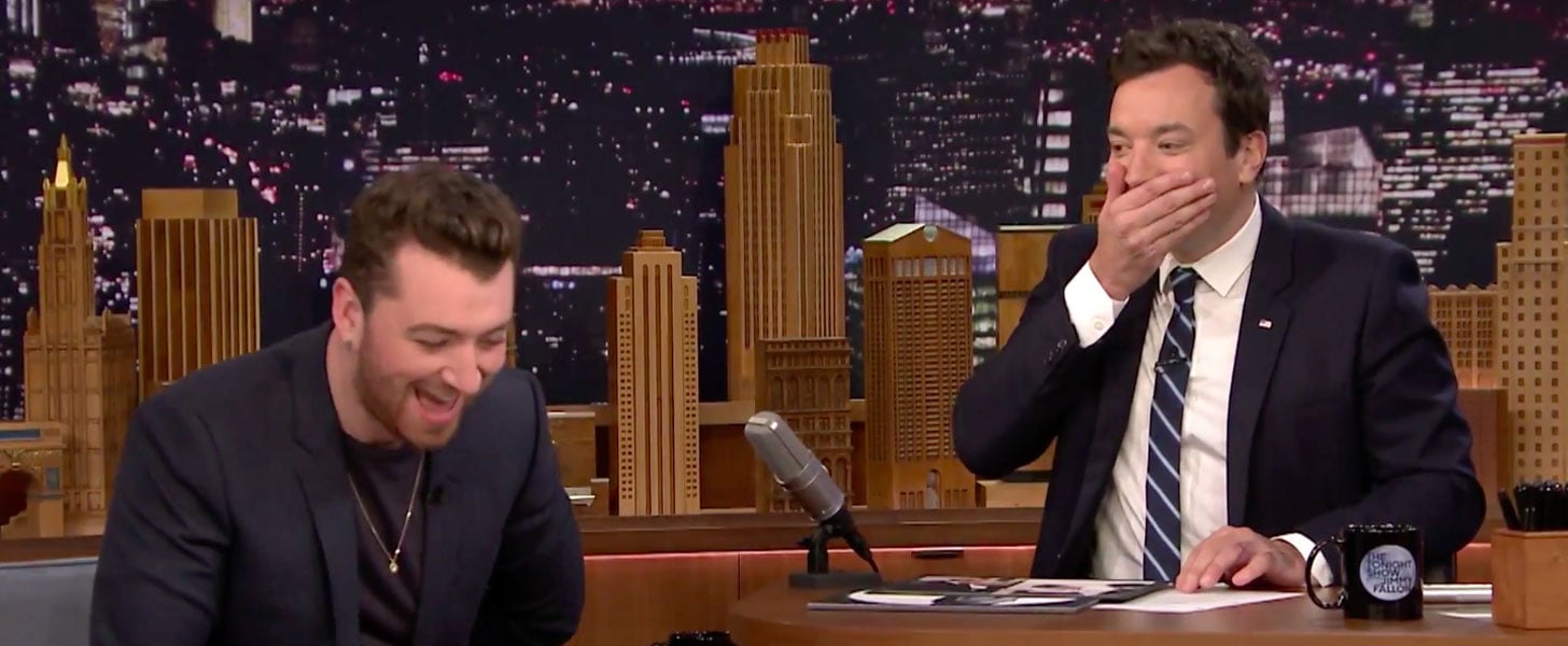 Sam Smith on Jimmy Fallon November 2015 | PS Celebrity