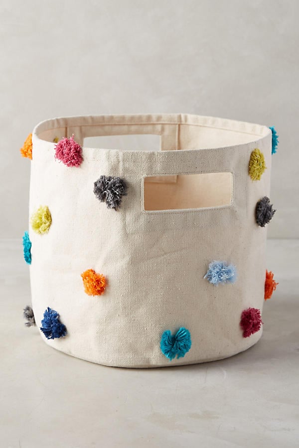 Pehr Rainbow Tufts Basket