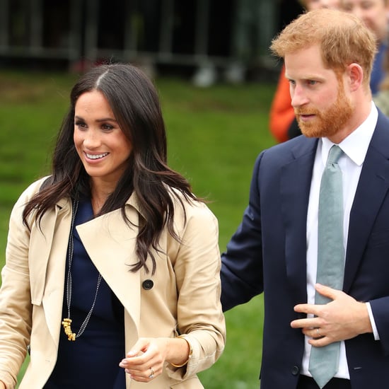 Kid Gives Meghan Markle a Pasta Necklace in Melbourne 2018