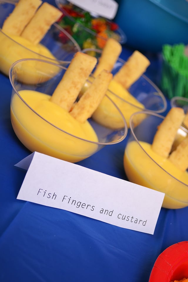 The Eleventh Doctor's favorite snack.