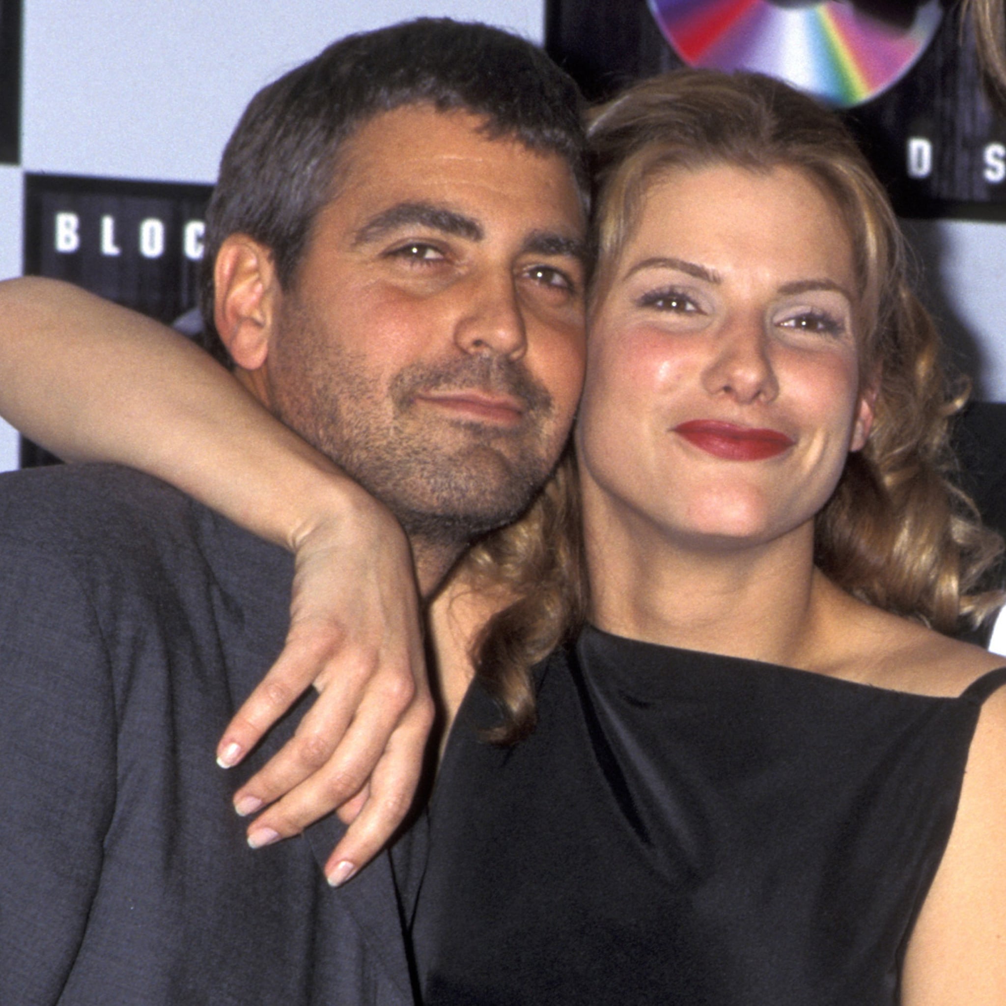 sandra bullock and george clooney young