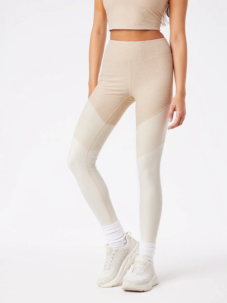 Outdoor Voices, Pants & Jumpsuits, Outdoor Voices White Sand Techsweat 34  Leggings