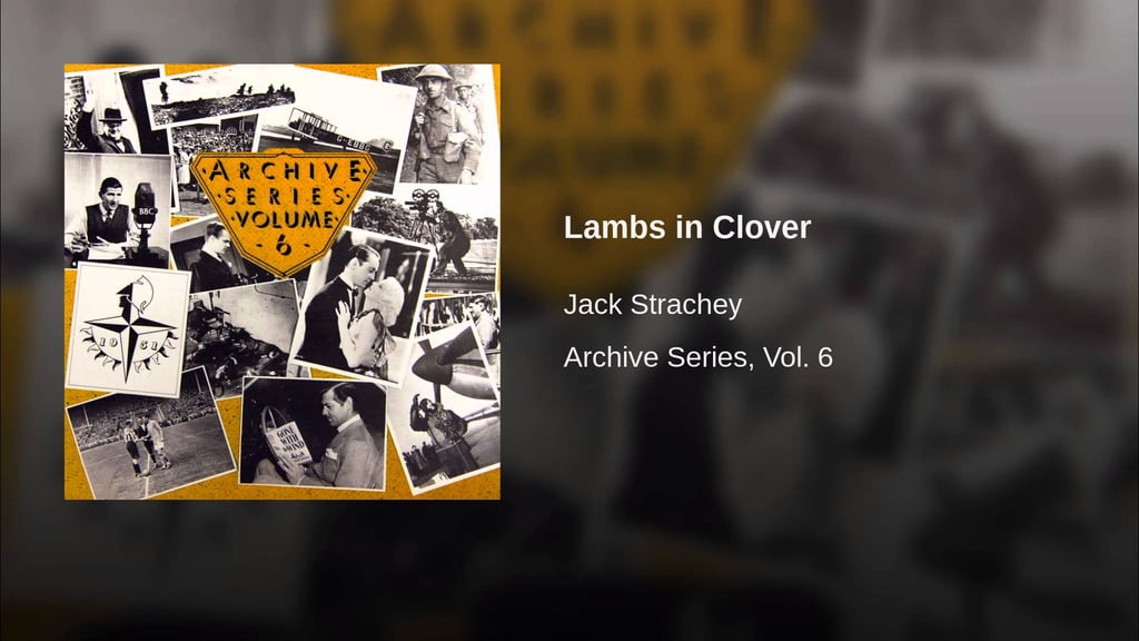 "Lambs in Clover" by Jack Strachey
