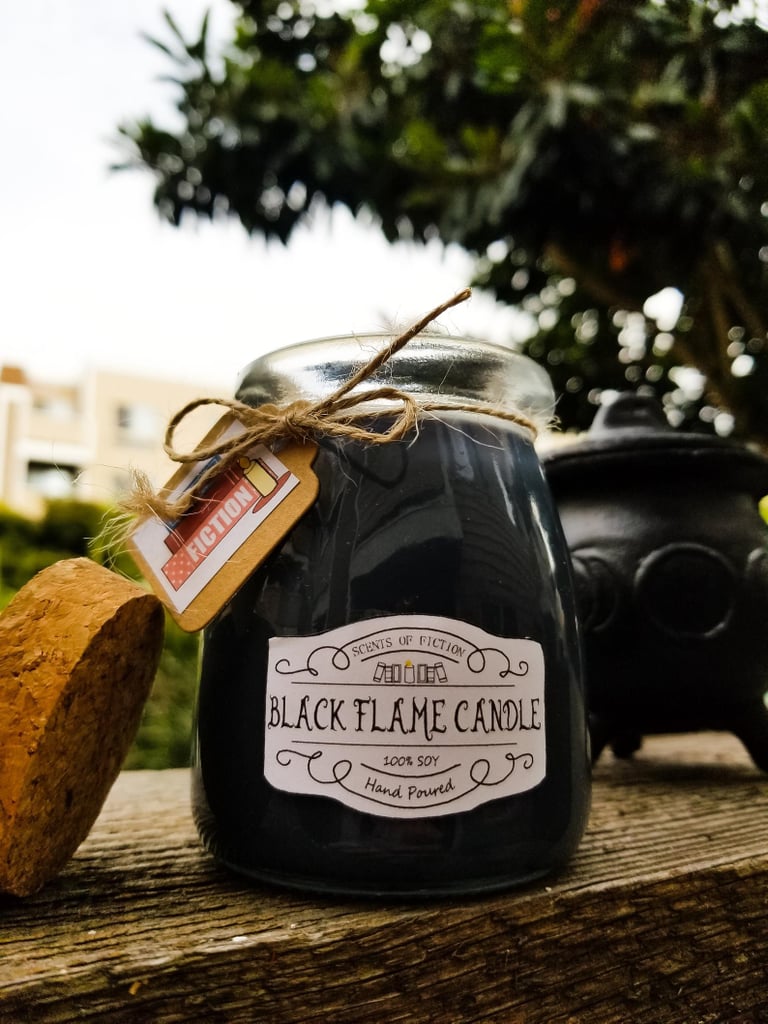 Black Flame Disney Halloween Candle