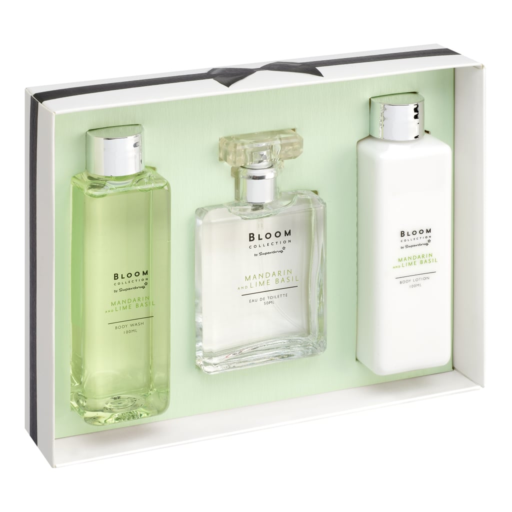 Superdrug Bloom Mandarin & Lime Basil Gift Set