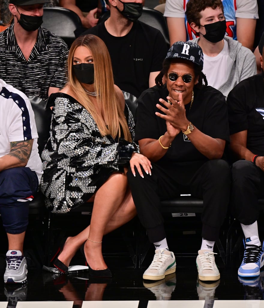 Beyoncé Wears David Koma Outfit to Nets Game With JAYZ POPSUGAR