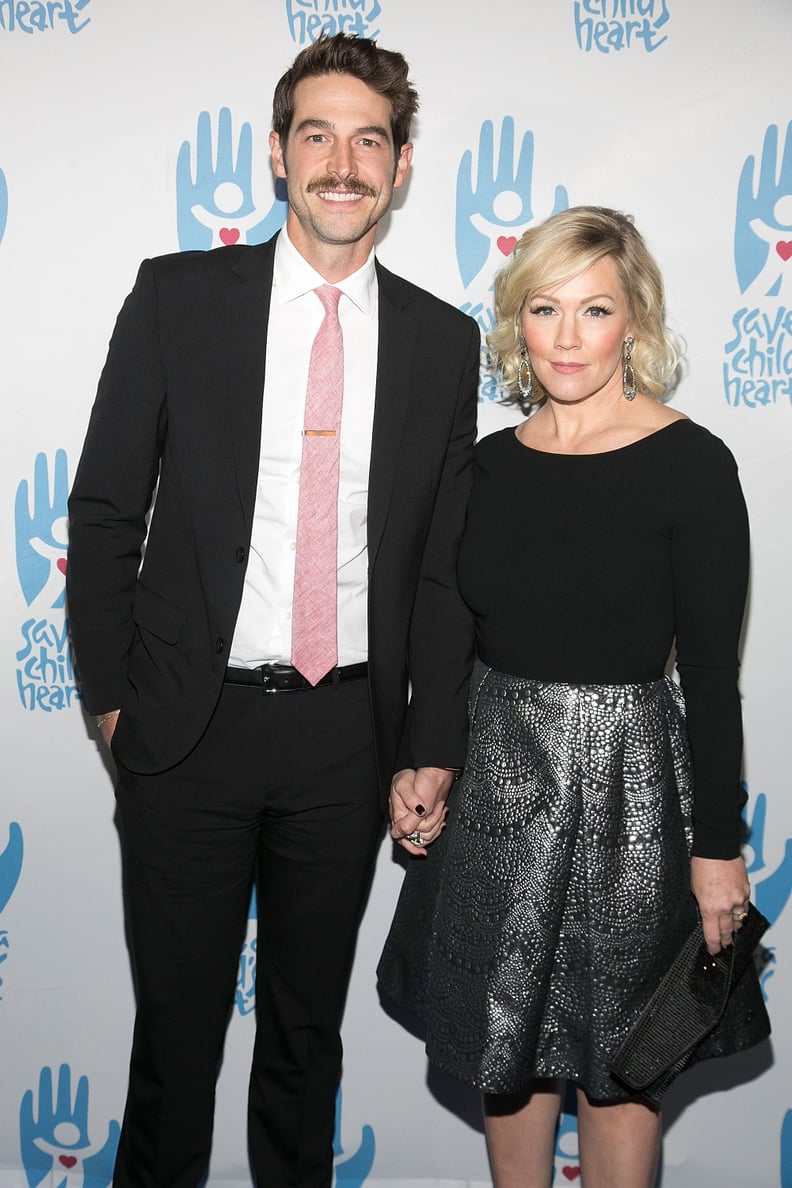 Jennie Garth and Dave Abrams