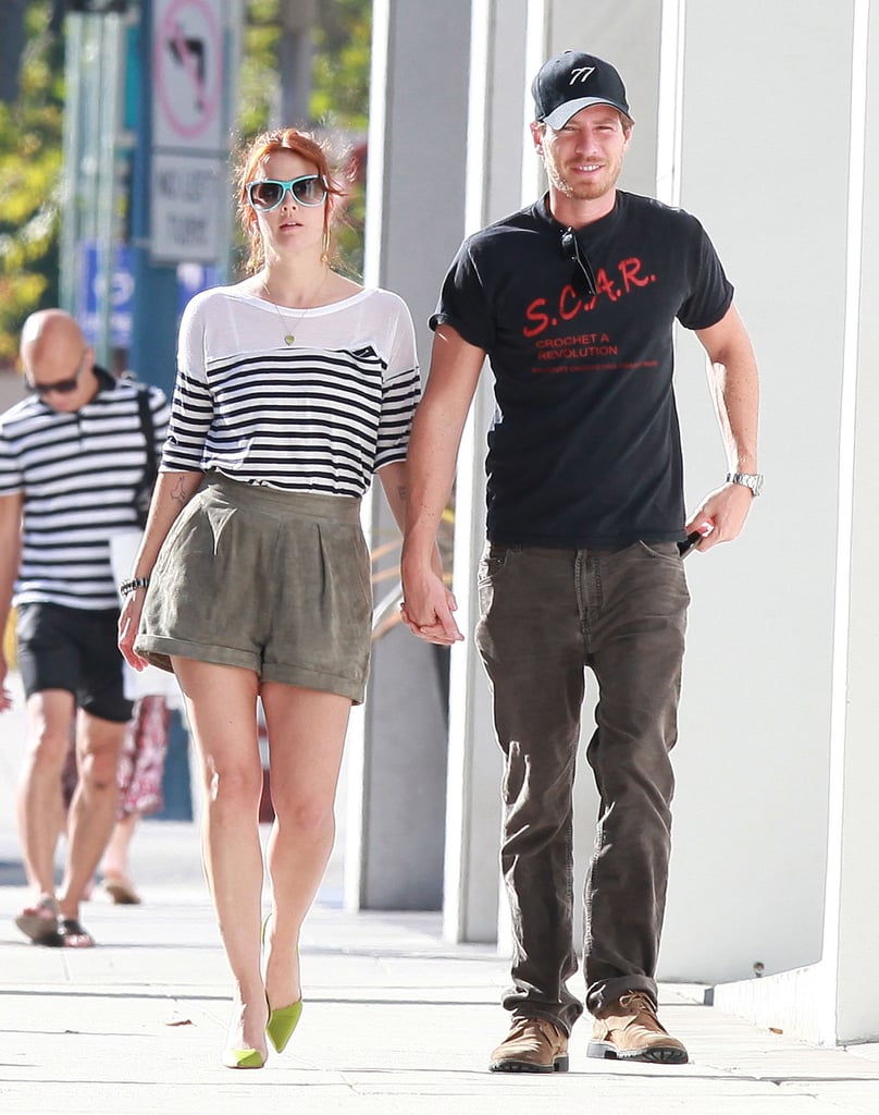 Will and Drew walked in step leaving Chanel in Beverly Hills during a July 2011 shopping trip.