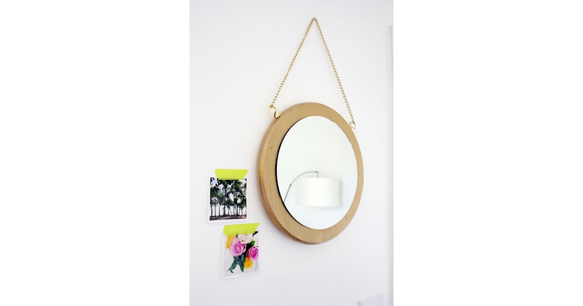 Circle Chain Mirror Mirror DIYs POPSUGAR Home Photo 8