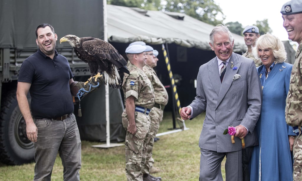 Prince Charles Camilla Freak Out at Eagle