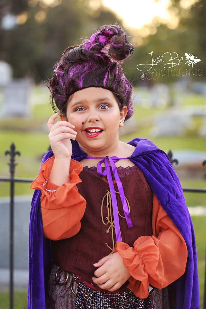 Girls Dressed Up as the Sanderson Sisters From Hocus Pocus