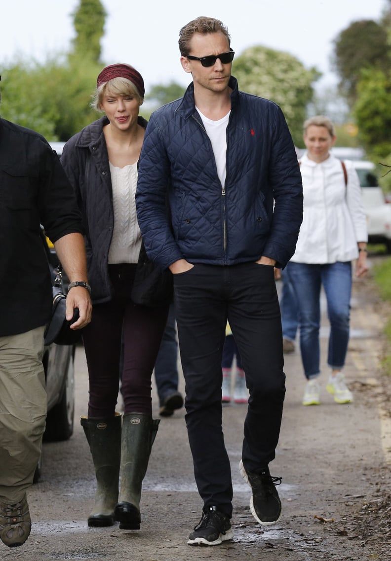 Taylor Swift and Tom Hiddleston