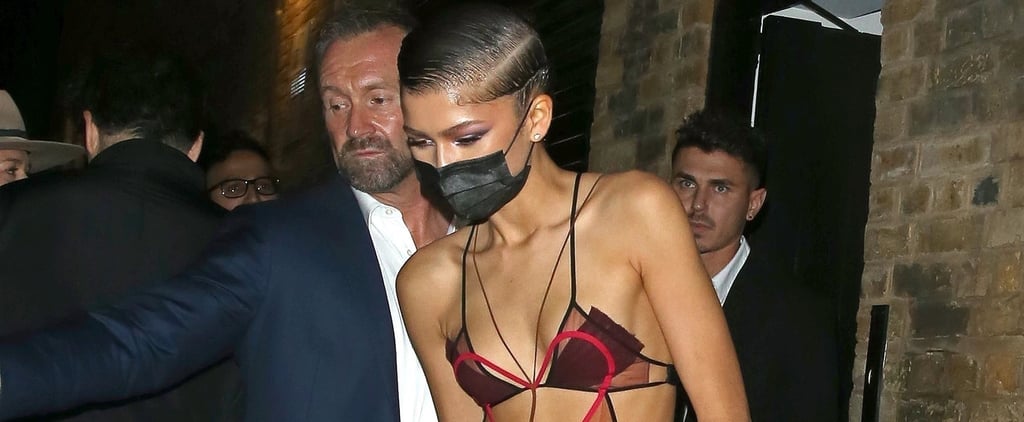 Zendaya's Sheer Nensi Dojaka Dress Marks a Sexy New Era For the Star's Personal Style
