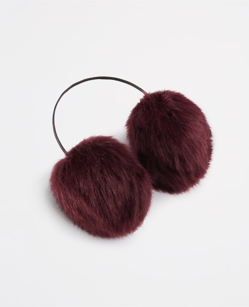 Ann Taylor Faux Fur Earmuffs ($40)