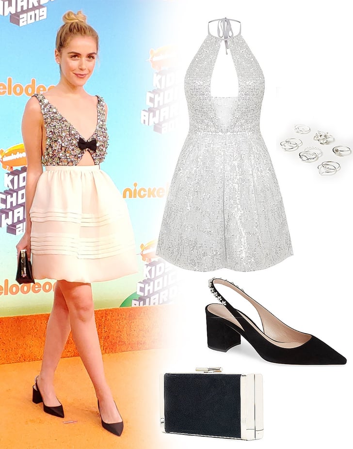 Kiernan Shipka's Miu Miu Dress at Kids' Choice Awards 2019